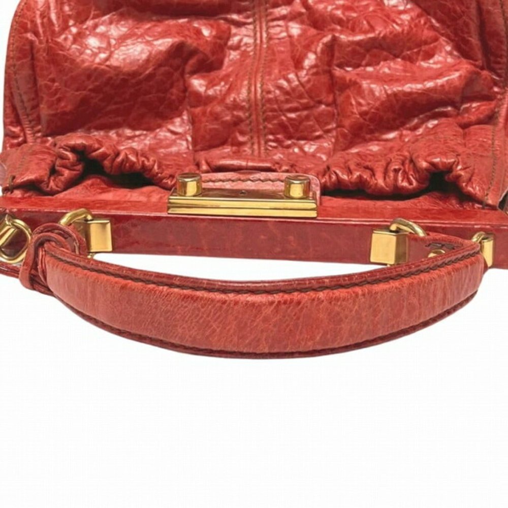 Miu Miu Miu Rn0533 2way Bag Shoulder Handbag Ladi… - image 8